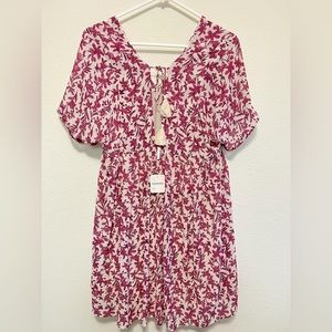 Never worn XS Women’s Free People smock dress